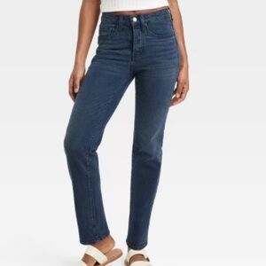 Universal Thread mid Rise 80' s Slim Blue Jeans
